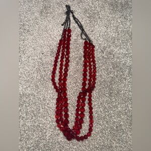 Red necklace